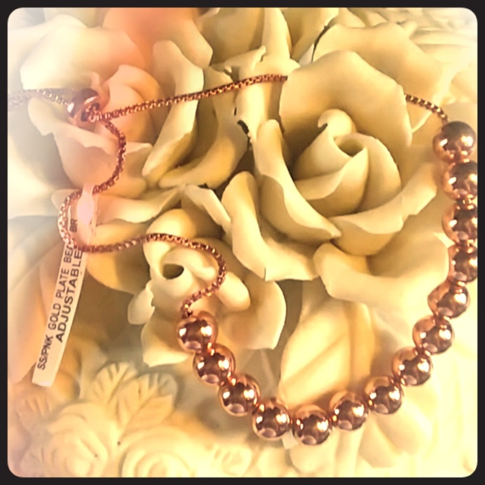 Rose Gold over 925 silver Bolo Bracelet